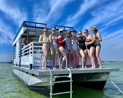 Captained Pontoon Charter in Destin