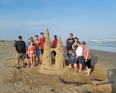 Build Big Sandcastles in South Padre Island