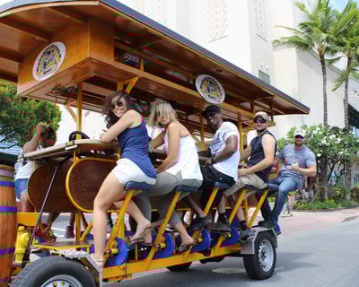 Honolulu Pedal Bar Crawl to 3 Brewpubs