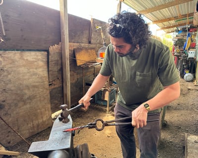 Beginner Letter Opener Blacksmith Experience