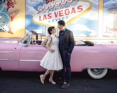 Las Vegas Elvis Pink Cadillac Airport Transfer
