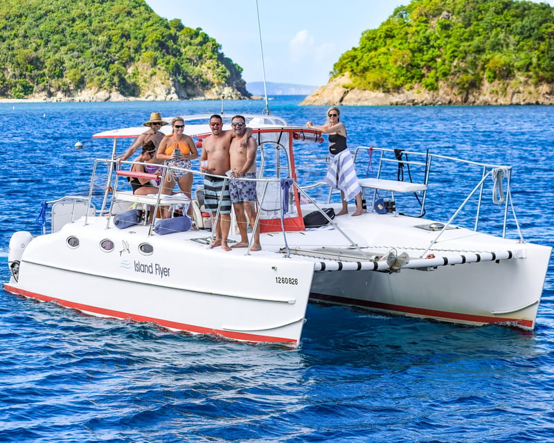 Full-Day Private Boat Charter & Snorkeling in St. Thomas