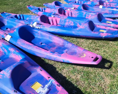 Tandem Kayak Rental on the Piney River