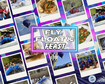 Fly, Float & Feast: Balloon Flight, River Tubing, and Meal Voucher