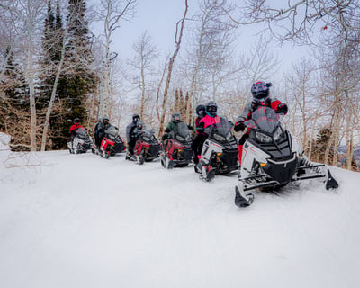 Heber City 2-Hour Guided Snowmobile Tour