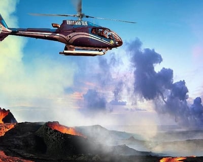 Big Island 2-Day Waterfalls & Volcano Helicopter Tour