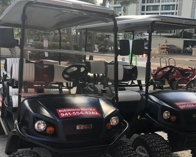 4-Passenger Golf Cart Rental in Siesta Key