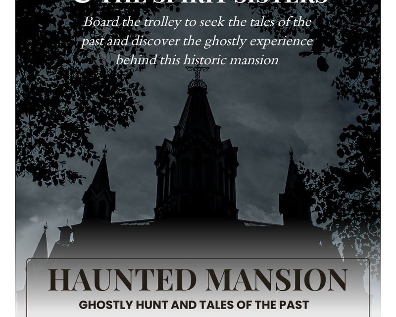 Haunted Mansion Ghost Tour & Trolley Ride in Palmer, MA