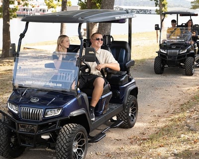 Explore Kimberling City by 4-Seater Golf Cart