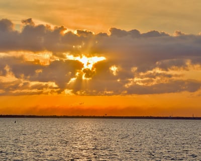 Gulf Coast Sunset & Dolphin Watching by Yacht