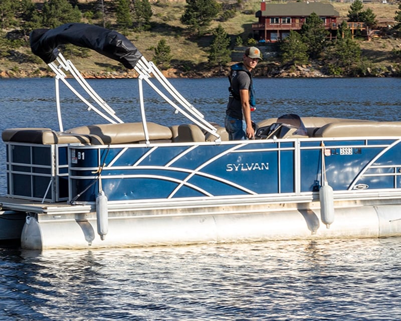 Lake Estes 10-Person Pontoon Boat Rental