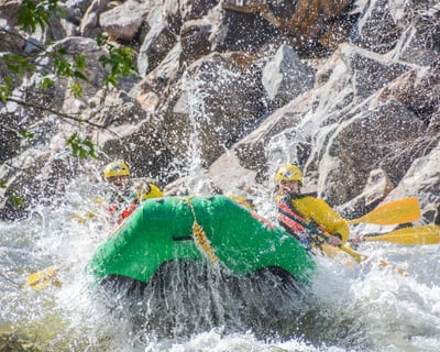 Extended Intermediate Whitewater Rafting on Clear Creek