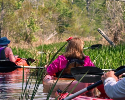 Self-Guided Kayak Rental in Duck