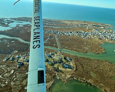Chesapeake Bay Island Seaplane Flight