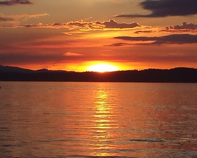 Sunset Sailing Charter on Puget Sound in Seattle
