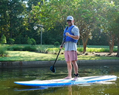Stand-Up Paddleboard Rental at Riva Row Boat House