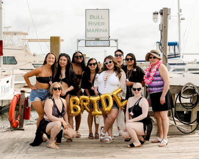Cruise Savannah on an 8-Hour Private Bachelorette Boat