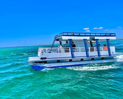 Captained Pontoon Charter in Destin Harbor