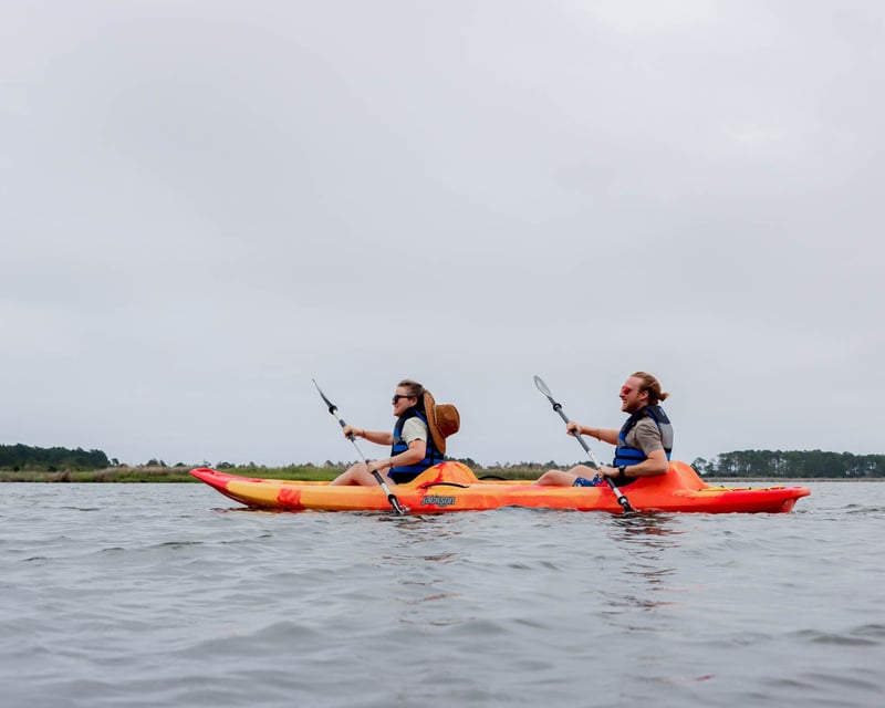 Tandem Kayak Rental in Duck