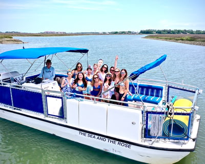 3-Hour Private Party Boat Charter in Folly Beach