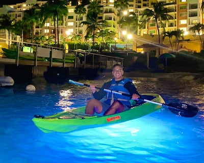 St. Thomas LED Night Kayak Guided Tour