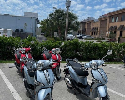 Explore Fort Myers Beach by Vespa Rental