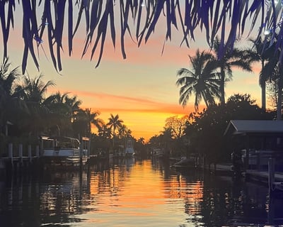 Naples Tiki Boat Sunset Cruise with BYOB