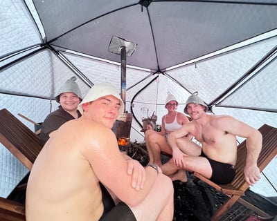 Guided Sauna & Polar Plunge Near Palmer