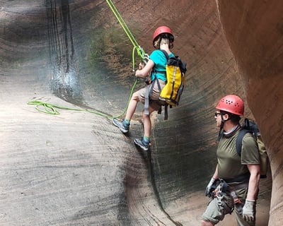 Entrajo Canyon 4-Hour Rappelling Tour