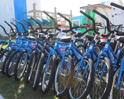 Carolina Beach Cruiser Bike Rental With Child Seat