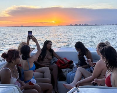 Sunset Cruise in Miami on a Private Charter