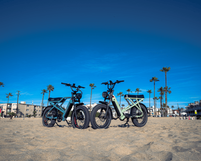 Ride a Fat Tire E-Bike Rental in Santa Monica