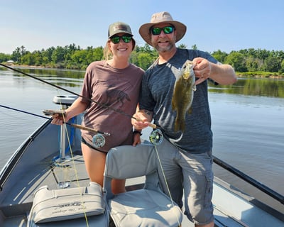 Guided Fishing Charter on the Wisconsin River