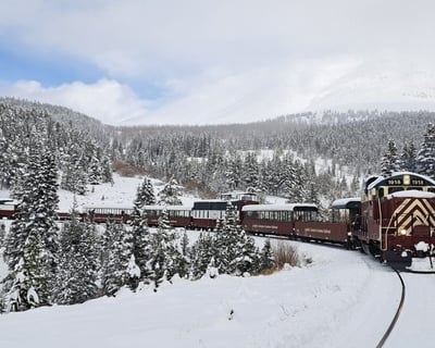 Leadville Railroad Winter Express Train Ride