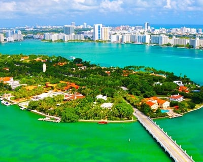 Star Island, Venetian, Monument, and Hibiscus Island Private Boat Tour