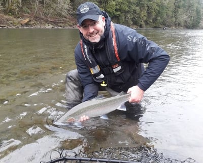 Portland Winter Steelhead Guided Fishing Trip