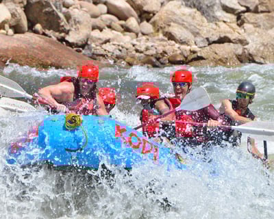 Browns Canyon Rafting: Class III & Float Combo