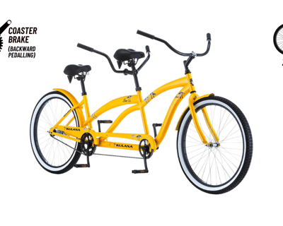 Ride a Tandem Beach Cruiser in Redondo Beach
