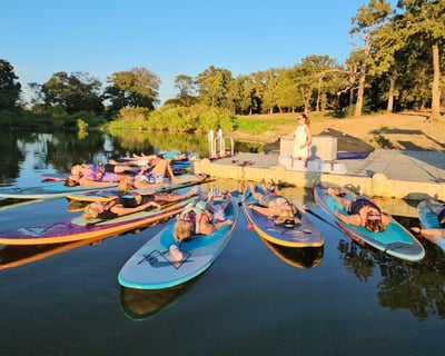 Floating Sound Healing Bath in Pilot Knoll Park