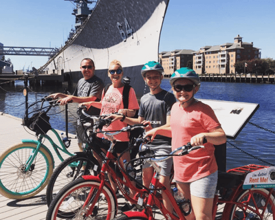 Norfolk Electric Bike Rental: Full Day Cruiser