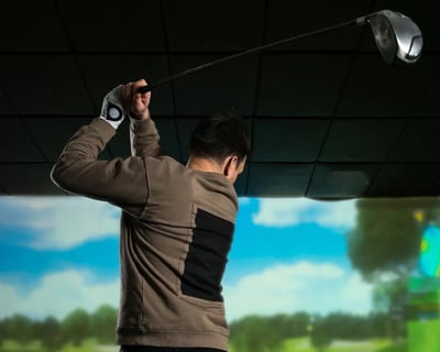 Indoor Sports Simulator Play in Bangor