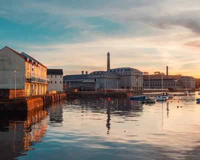 Sunset Guided Paddle Tour in Plymouth Harbor