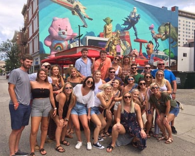 Explore Cincinnati Murals on a 2-Hour Pedal Wagon Tour