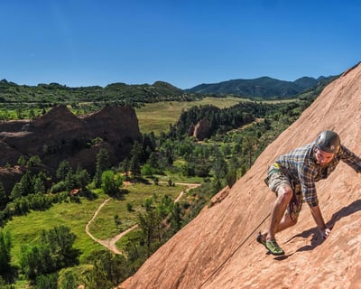 Guided Rock Climbing Tour in Red Rock Canyon