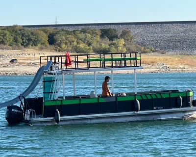 Cruise Lake Travis on a Double-Decker Party Barge