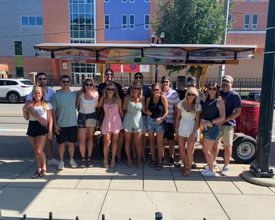 Explore Downtown Cincinnati Pedal Wagon Tour