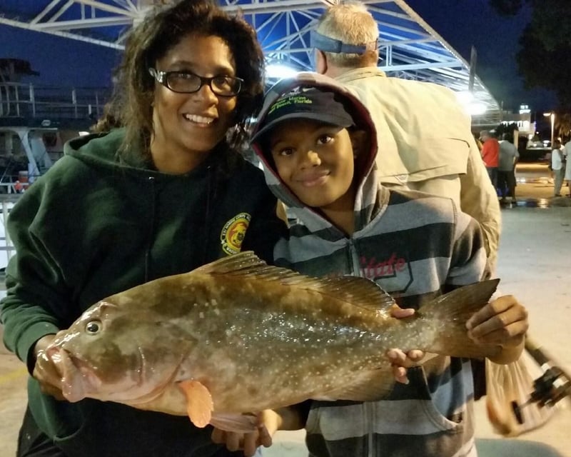 Night Anchor Fishing Trip in Miami Beach