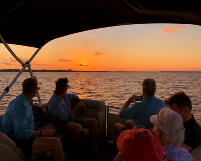 Private Pontoon Sunset Cruise for 6 in Stuart