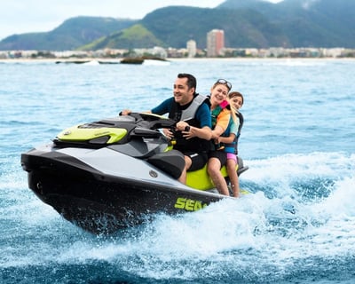 Bradenton Jet Ski Rental: 3-Seater Skis