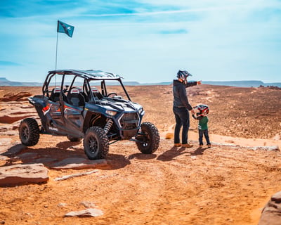 Rent a 4-Seat UTV in Sand Hollow State Park